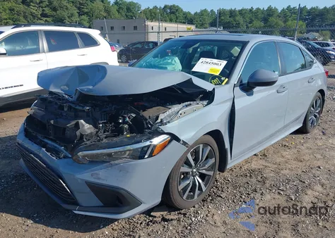 2024 Honda Civic Ex from USA, damaged, VIN 2HGFE1F75RH308667